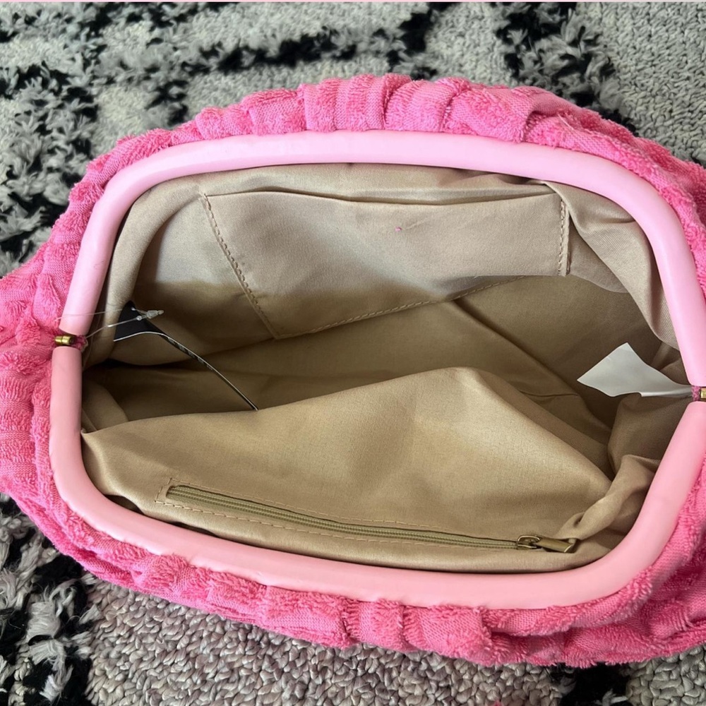 Pink Textured Bag - Picture 2 of 3